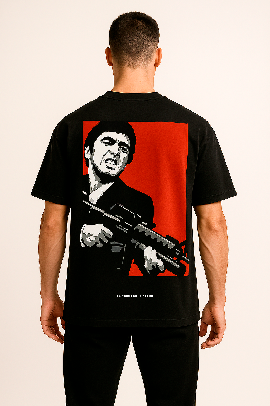 Camiseta Negra Hombre - POJAN SILMÄT
